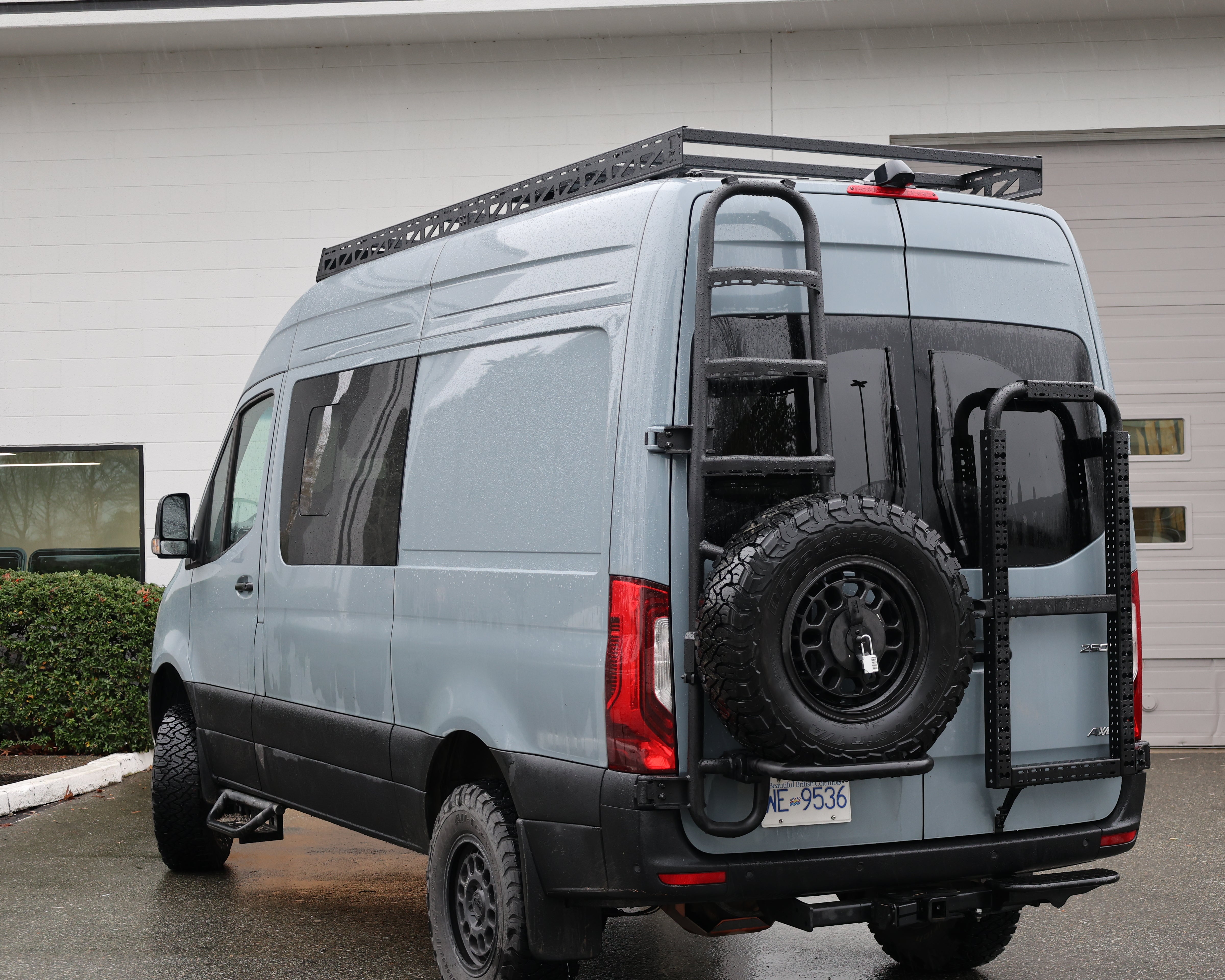 2007+ Mercedes Sprinter Rear Door Gear Rack