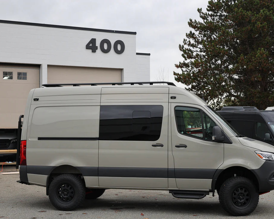 Fitted Passenger Side Drop Down Running Board