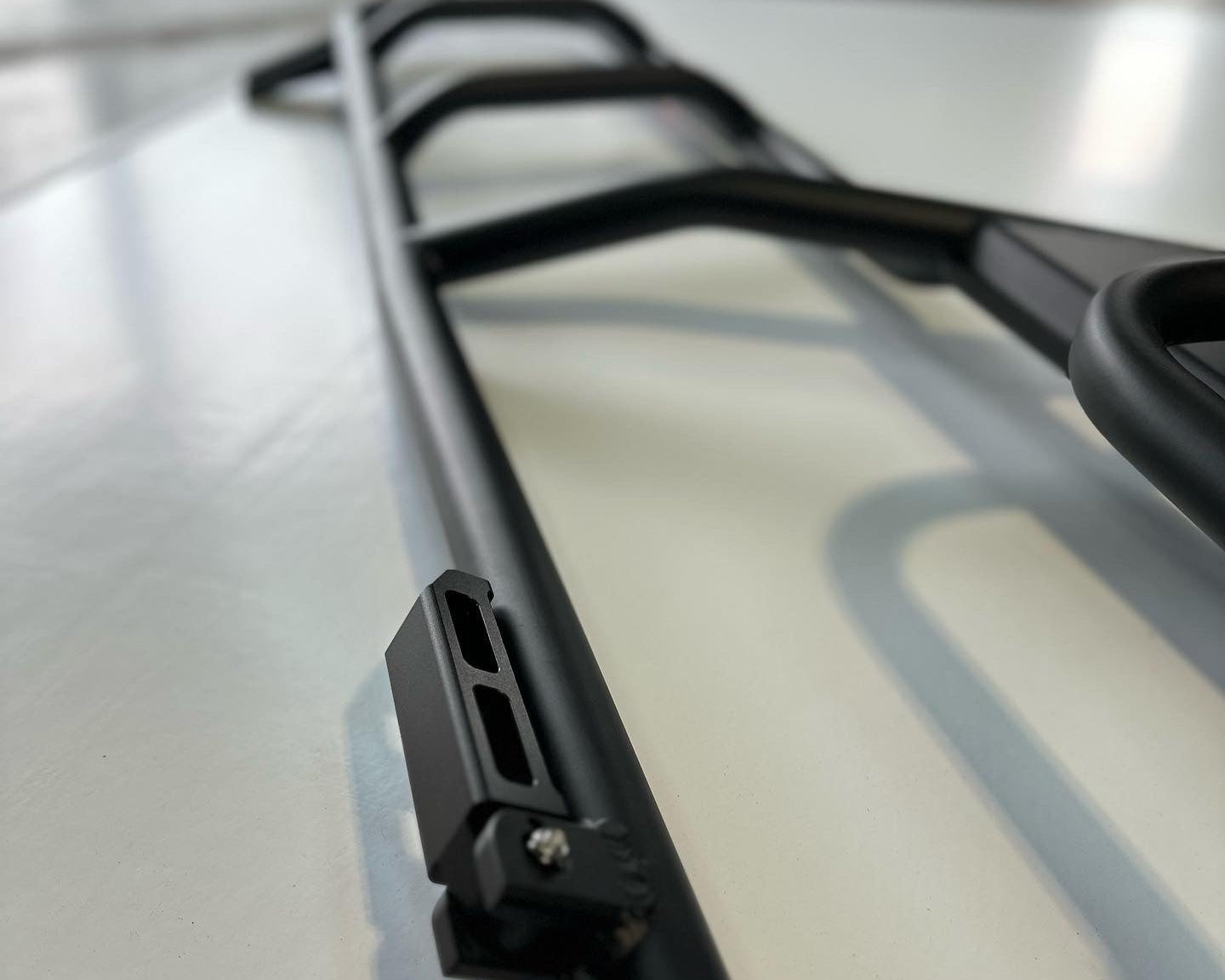 Ford Transit Rear Door Tire Ladder Carrier 180 Degree Door Hinge Focus Shot