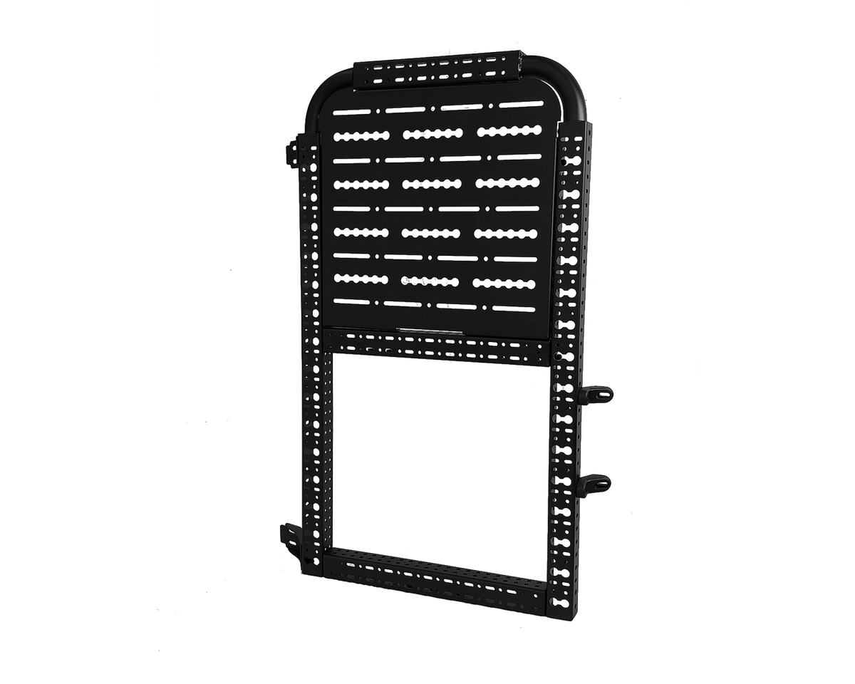 Sprinter driver side gear rack with MOLLE top panel