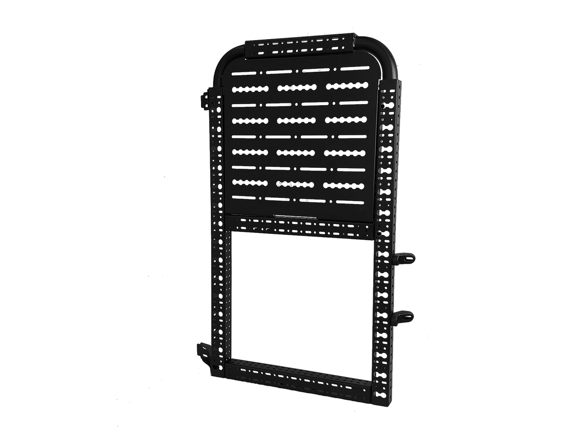 Sprinter driver side gear rack with MOLLE top panel