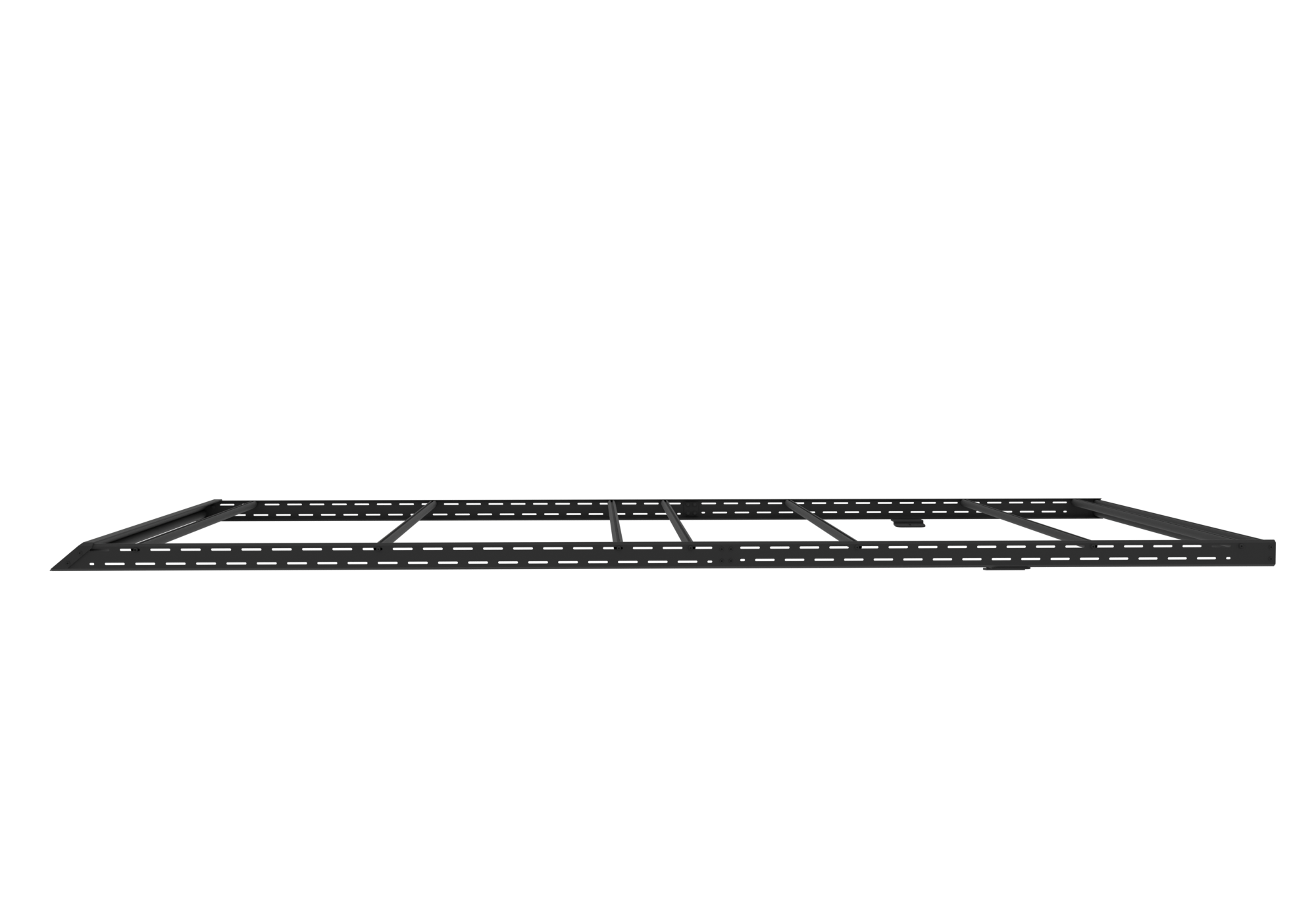 2015+ Ford Transit All Purpose Roof Rack 148 High Roof Rendered Side View