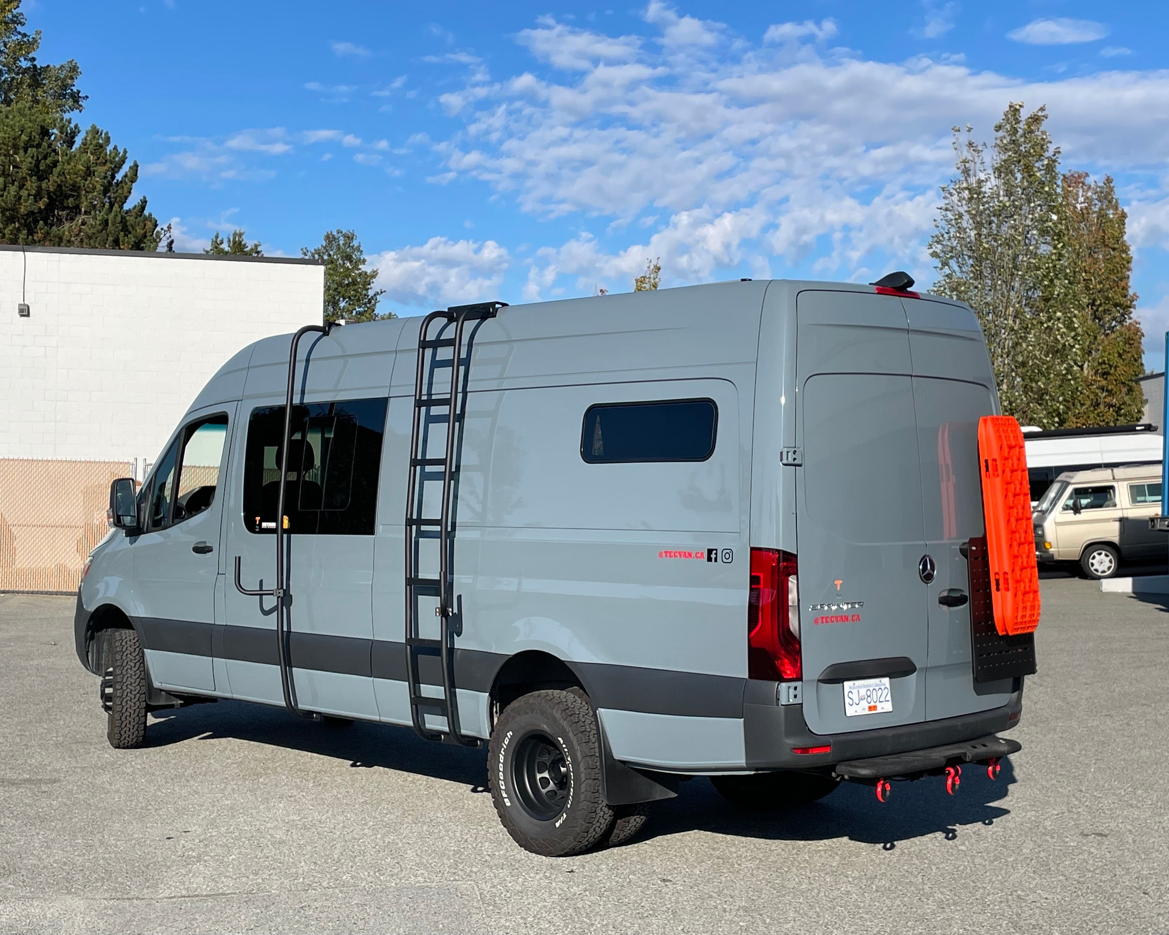 Tec Vanlife surf and paddle board rack.