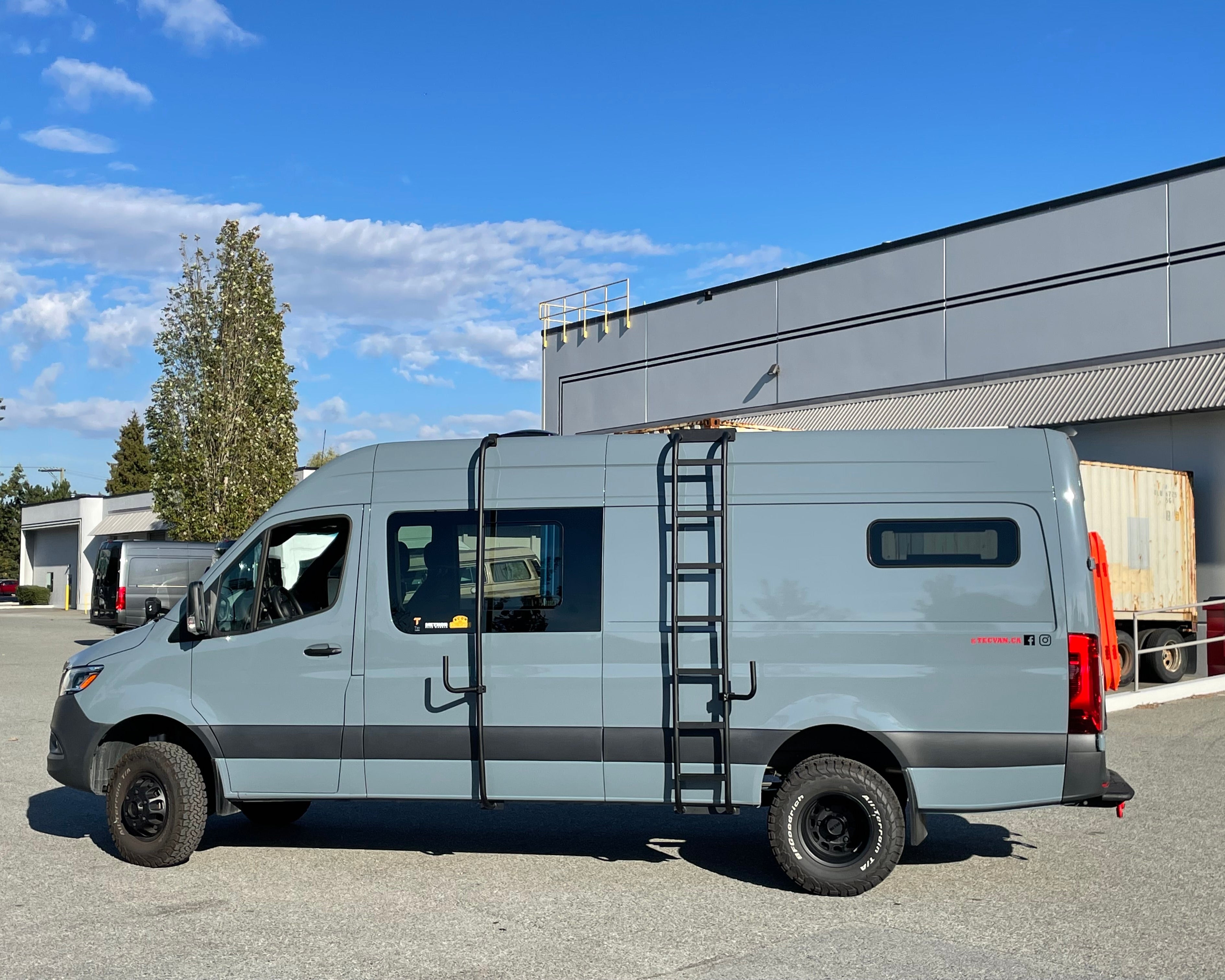 Tec Vanlife surf and paddle board rack.