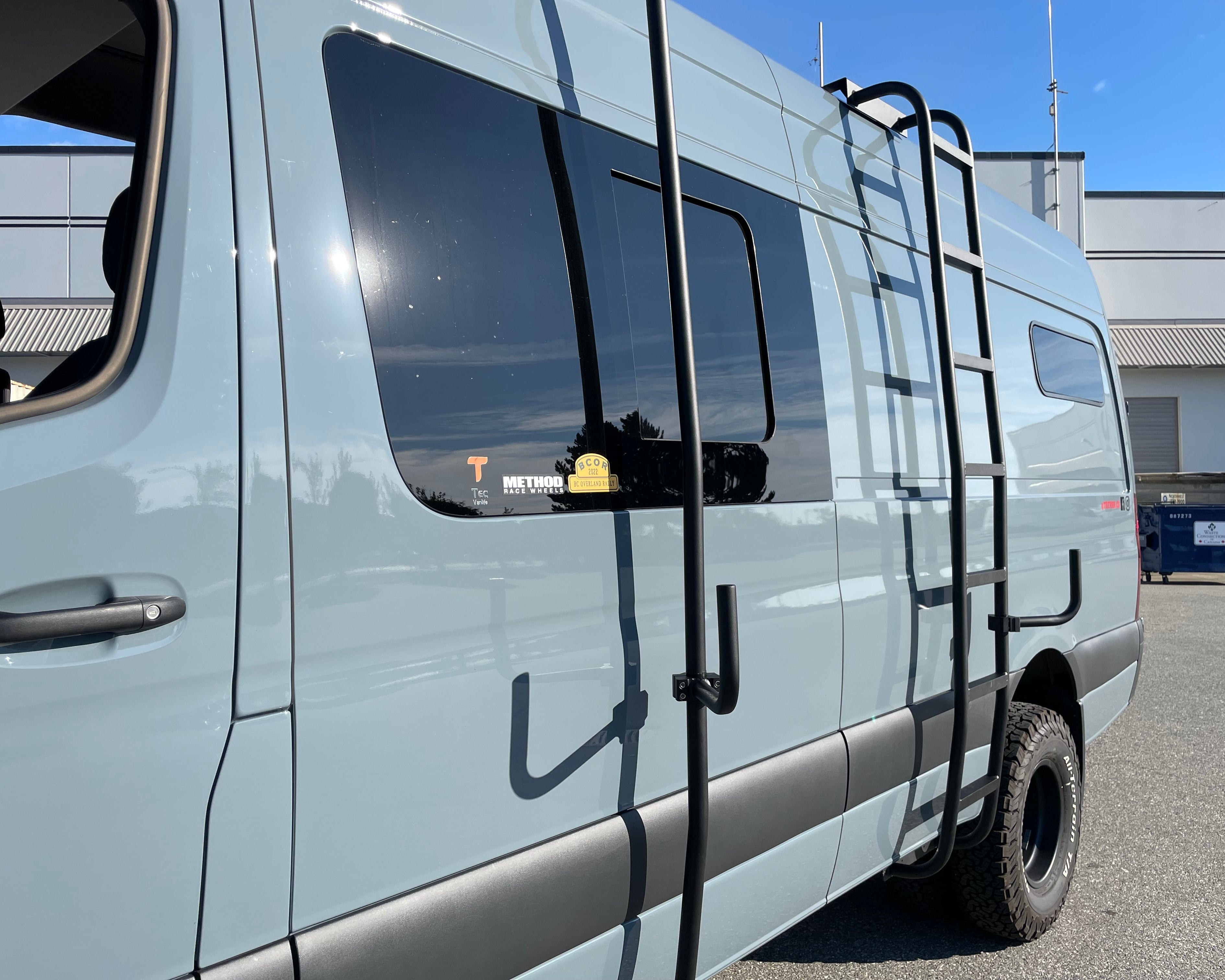 Tec Vanlife surf and paddle board rack.
