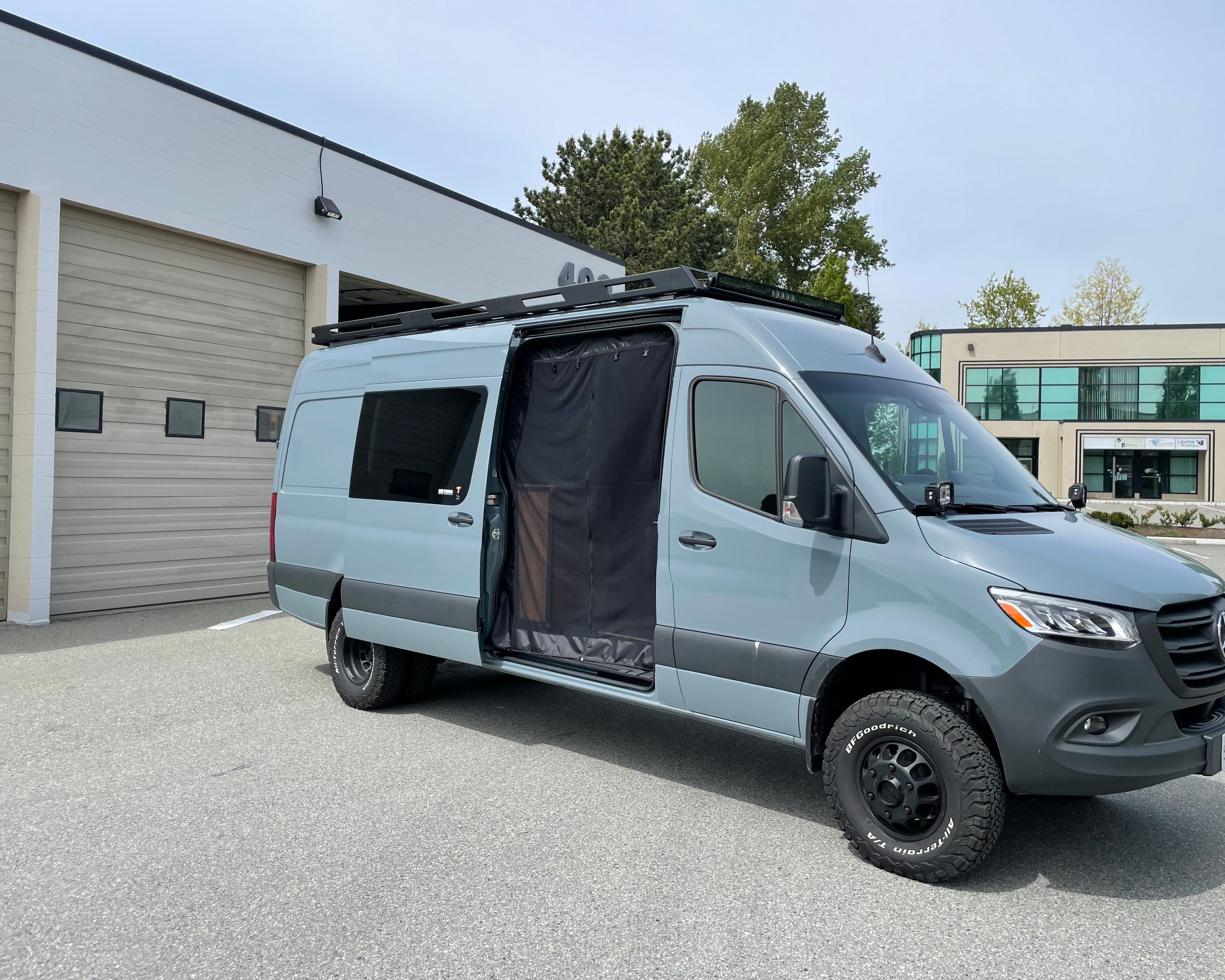 Sprinter Camper Van Bug Screen | Sliding Door