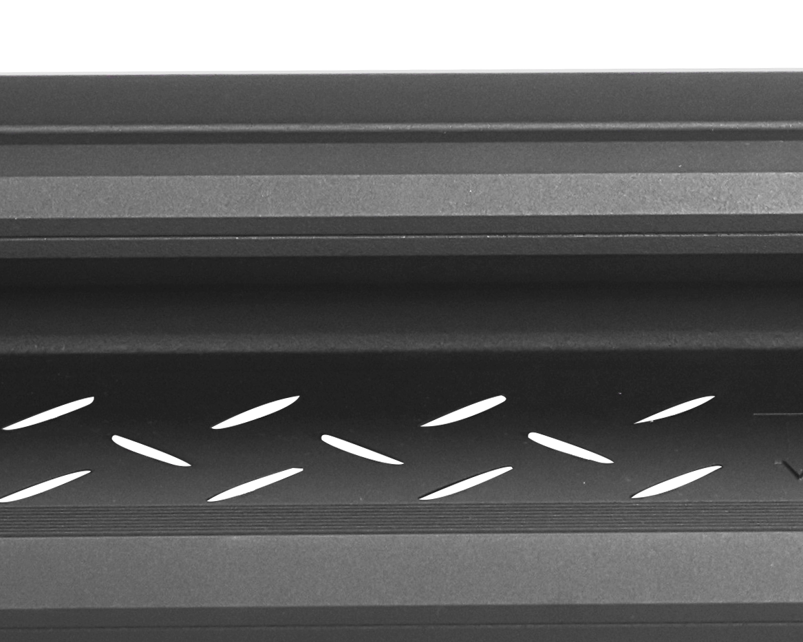 2007+ Mercedes Sprinter AntiSlip Drop Down Running Board Sliding Door Front View