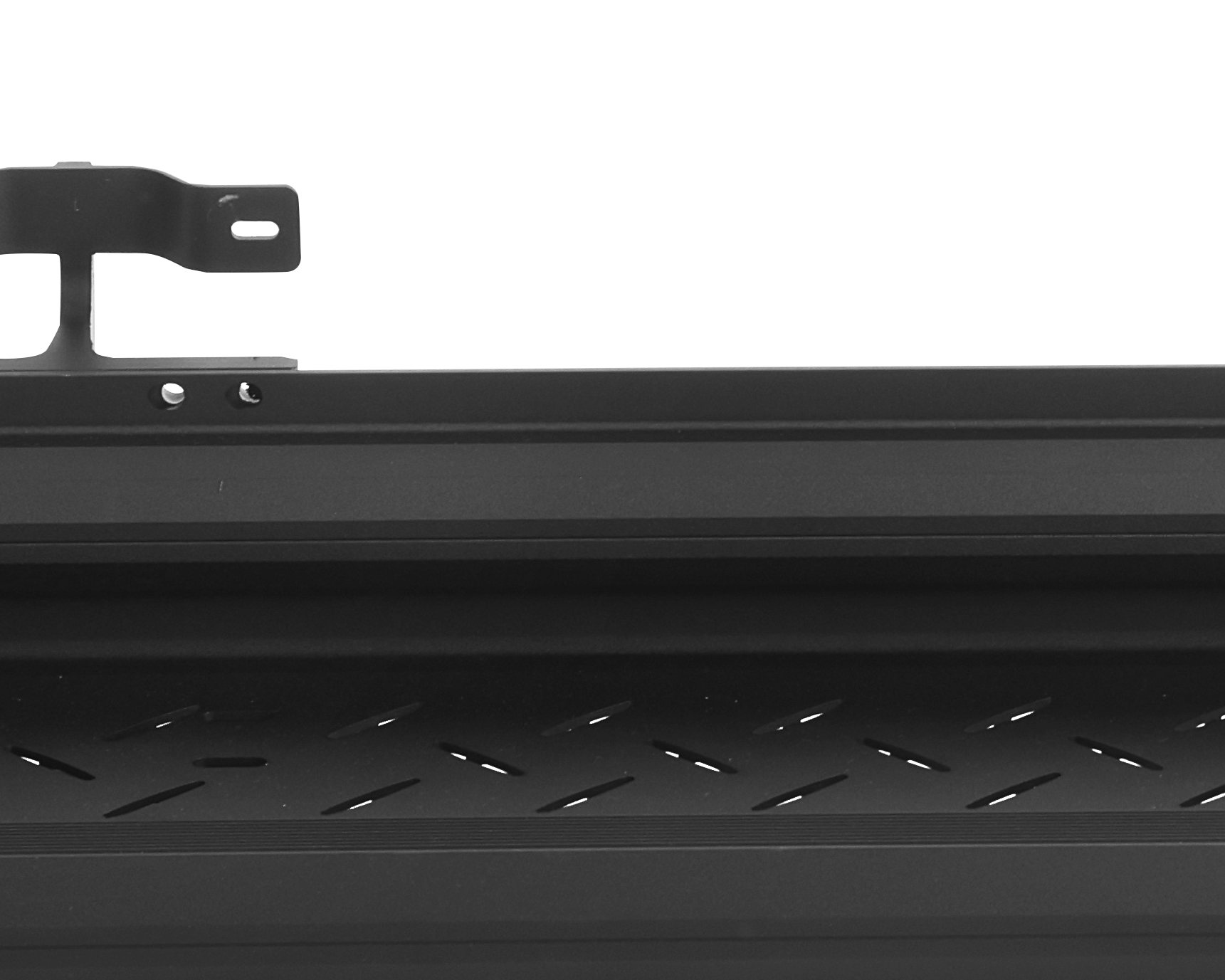 2007+ Mercedes Sprinter AntiSlip Drop Down Running Board Sliding Door With Support Bracket Front View