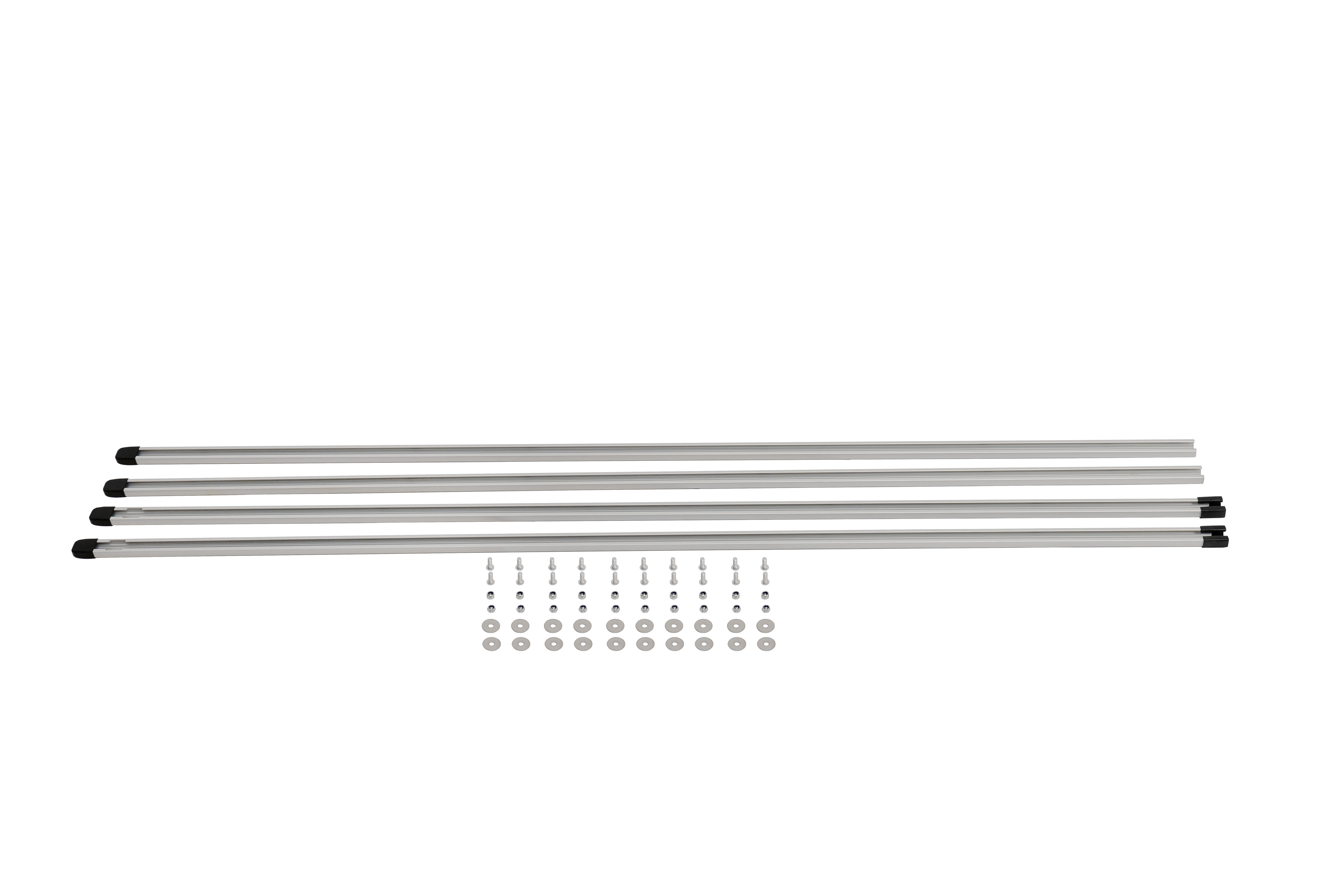 Sprinter Roof Rails / Roof Tracks Studio Shot 170 Silver