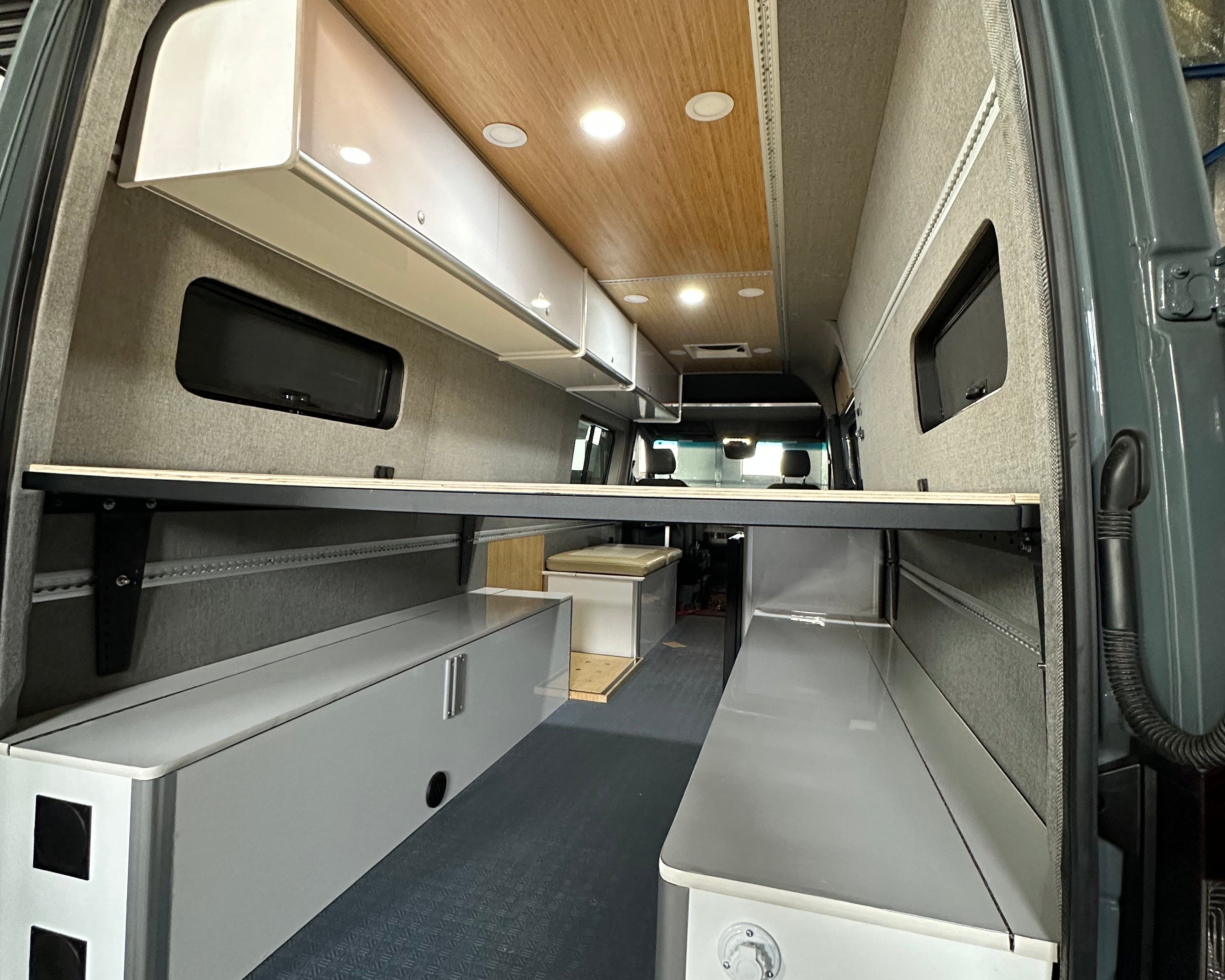 L-track back framing