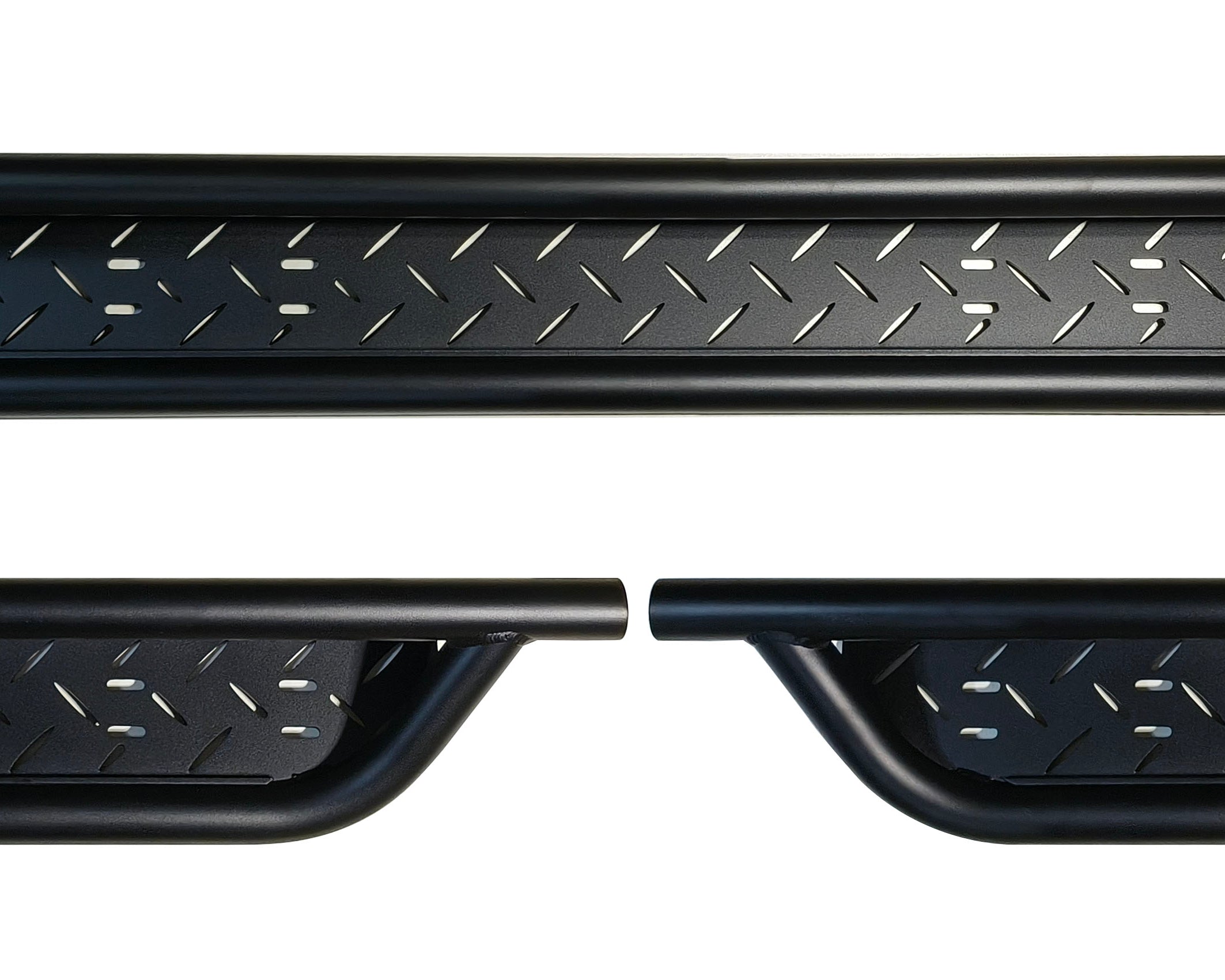 2007+ Mercedes Sprinter Modular Drop Down Running Boards Top Down View