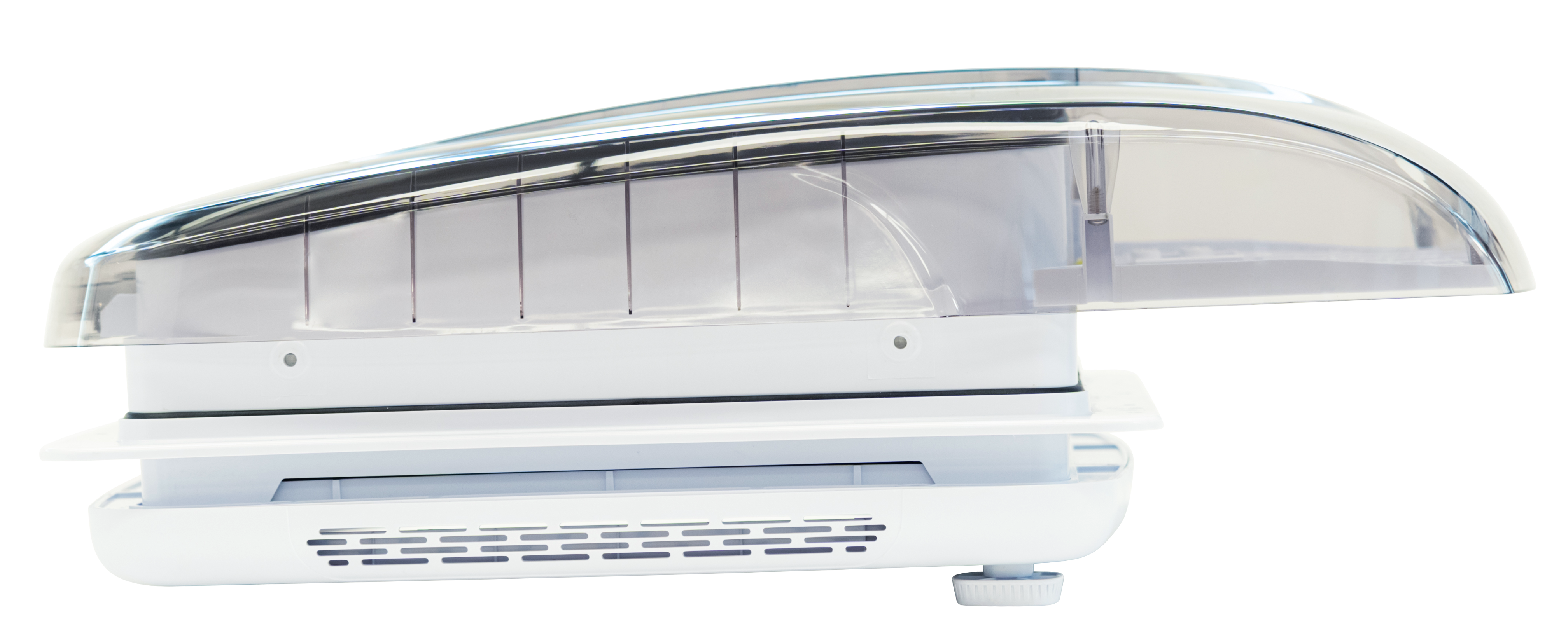 14" x 14" brushless DC roof fan with remote control