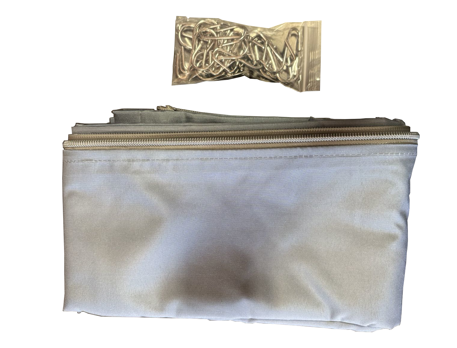 Magnetic blackout curtain for camper vans, RVs, and multipurpose vehicles.