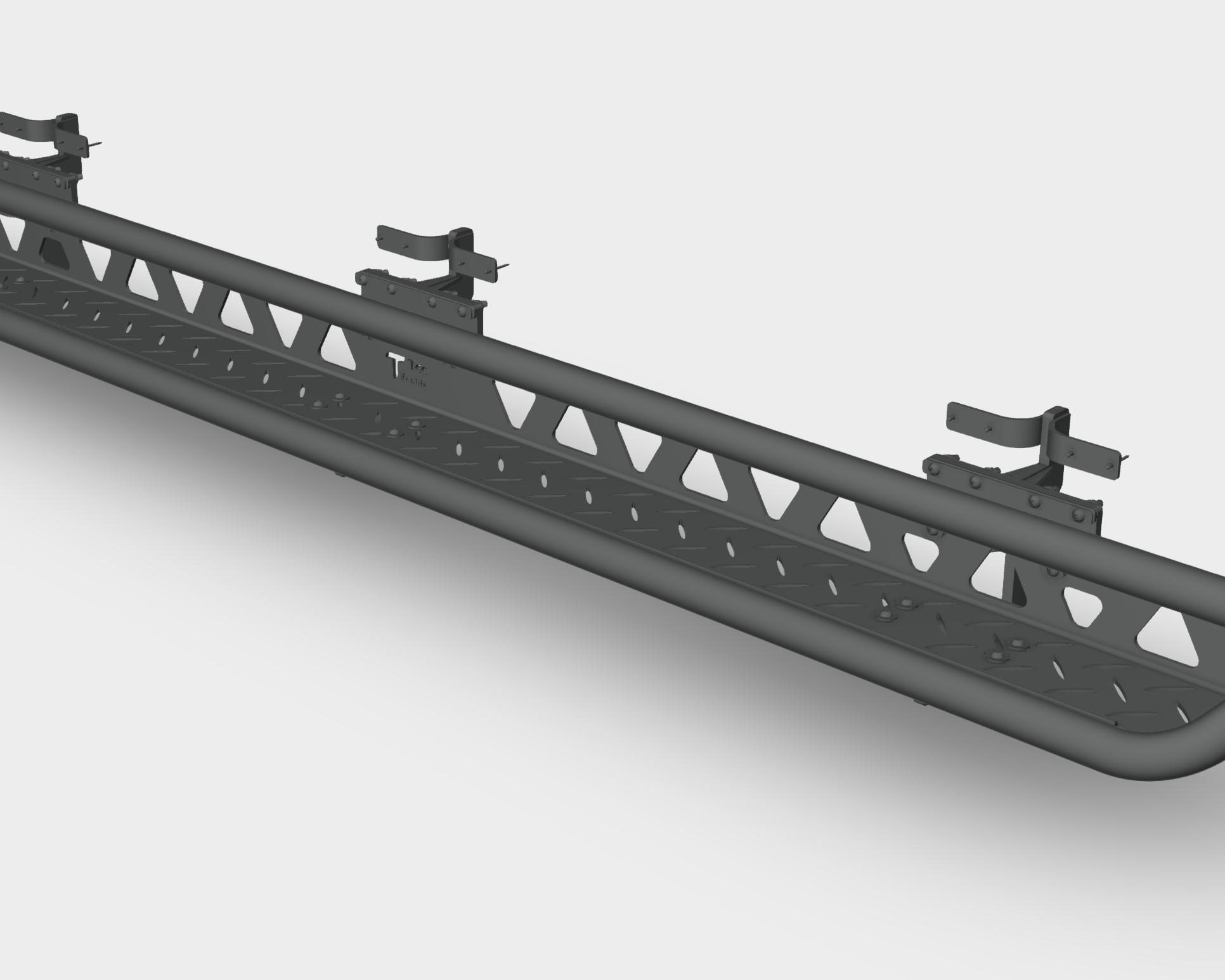 Sprinter Aluminum Running Boards With Drop-Down