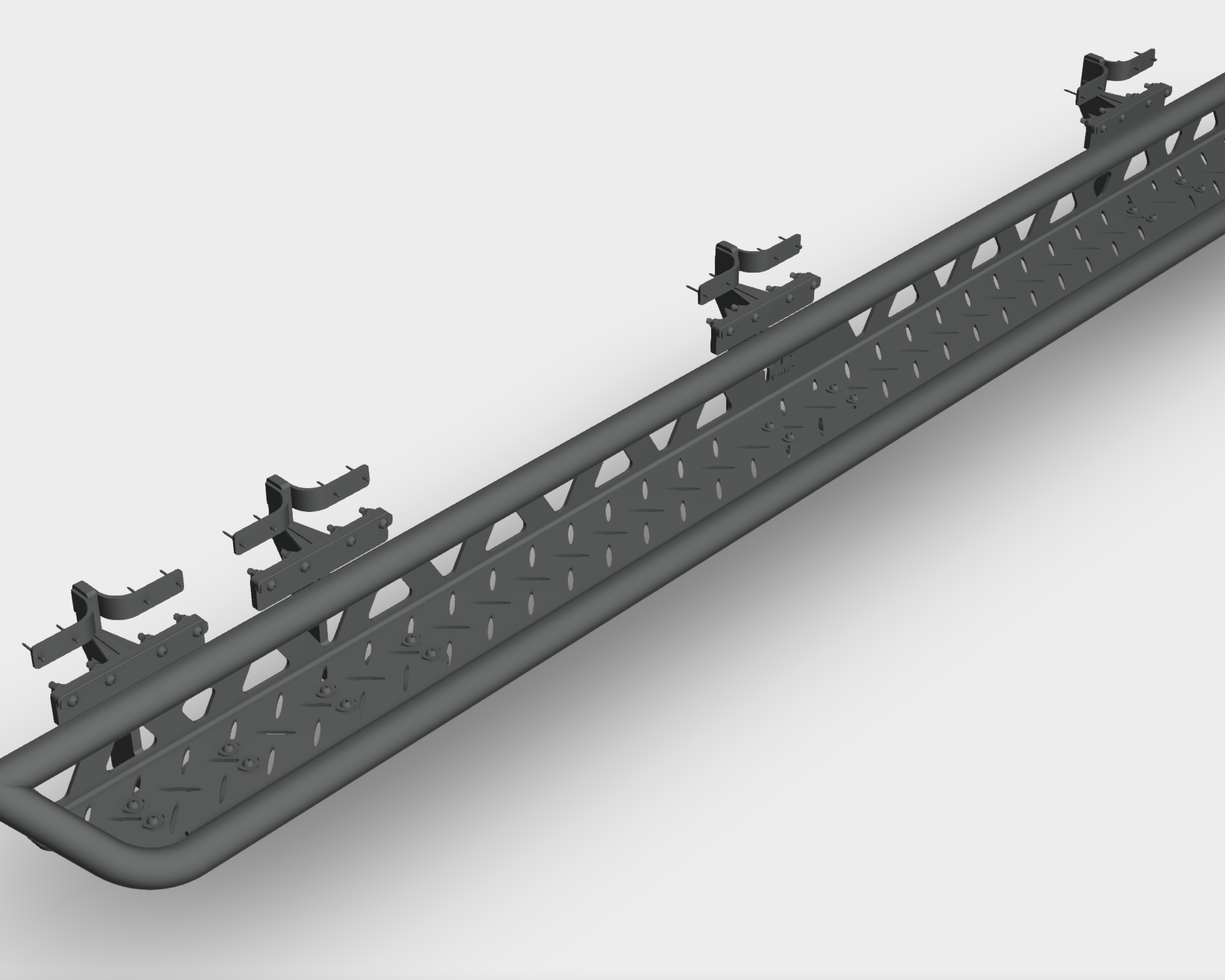 Sprinter Aluminum Running Boards With Drop-Down