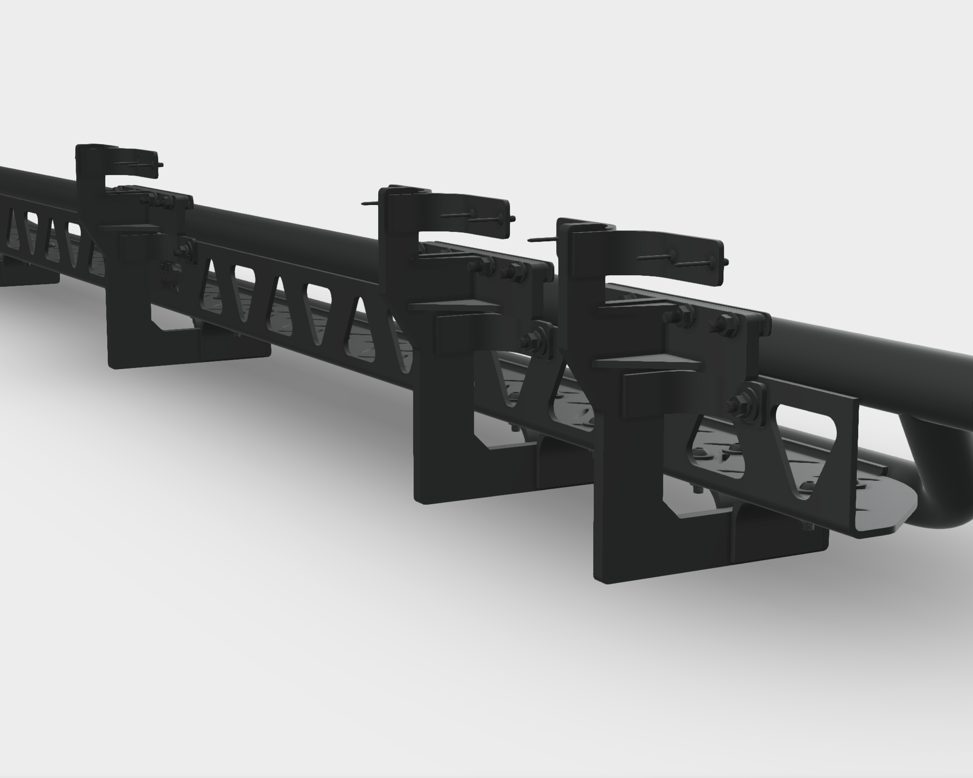 Sprinter Aluminum Running Boards With Drop-Down