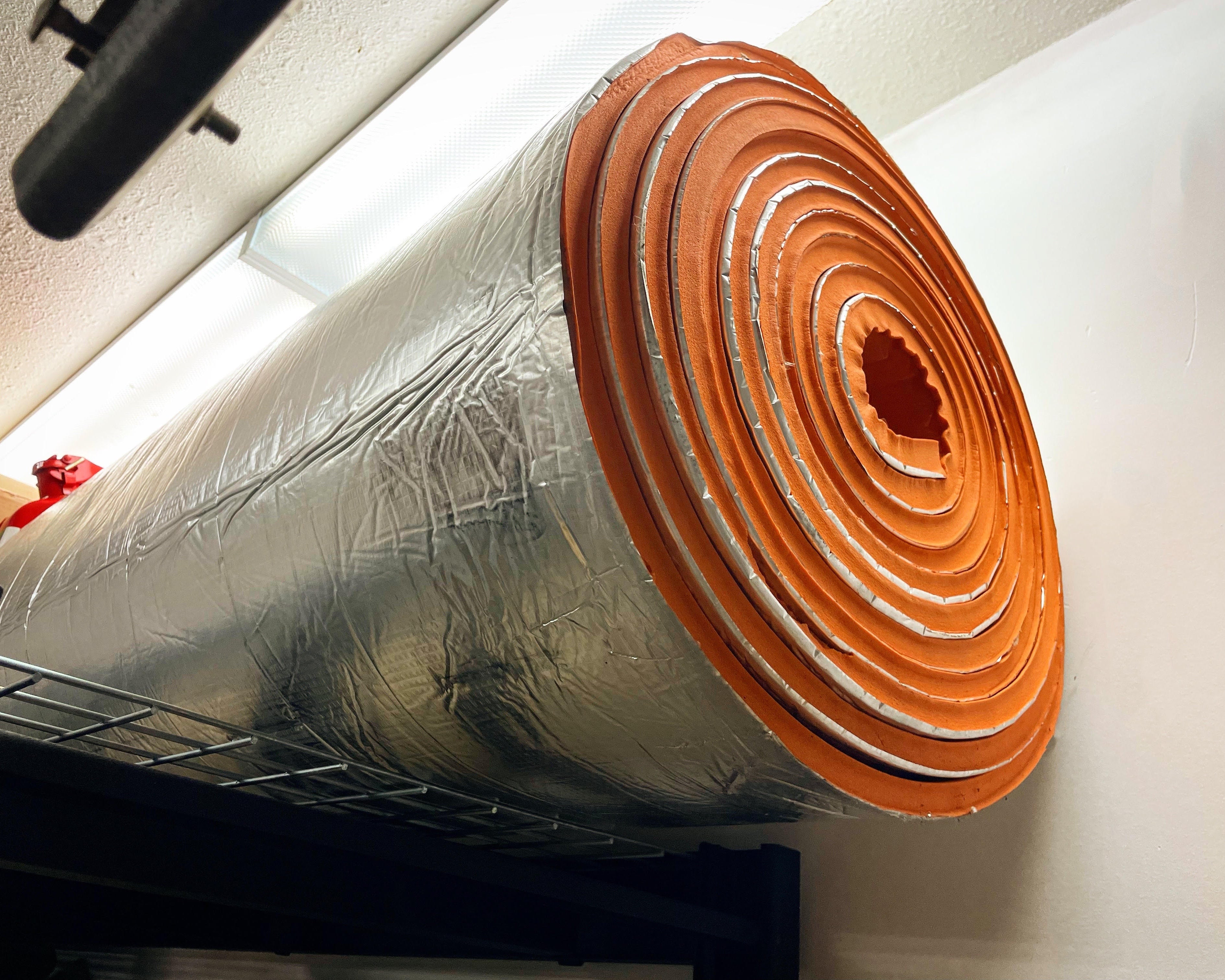 Camper Van Conversion Insulation and sound deadening.