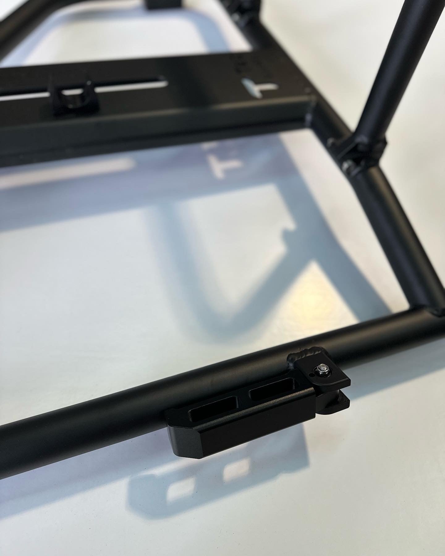 Ford Transit Rear Door Tire Ladder Carrier 180 Degree Door Hinge Focus Shot