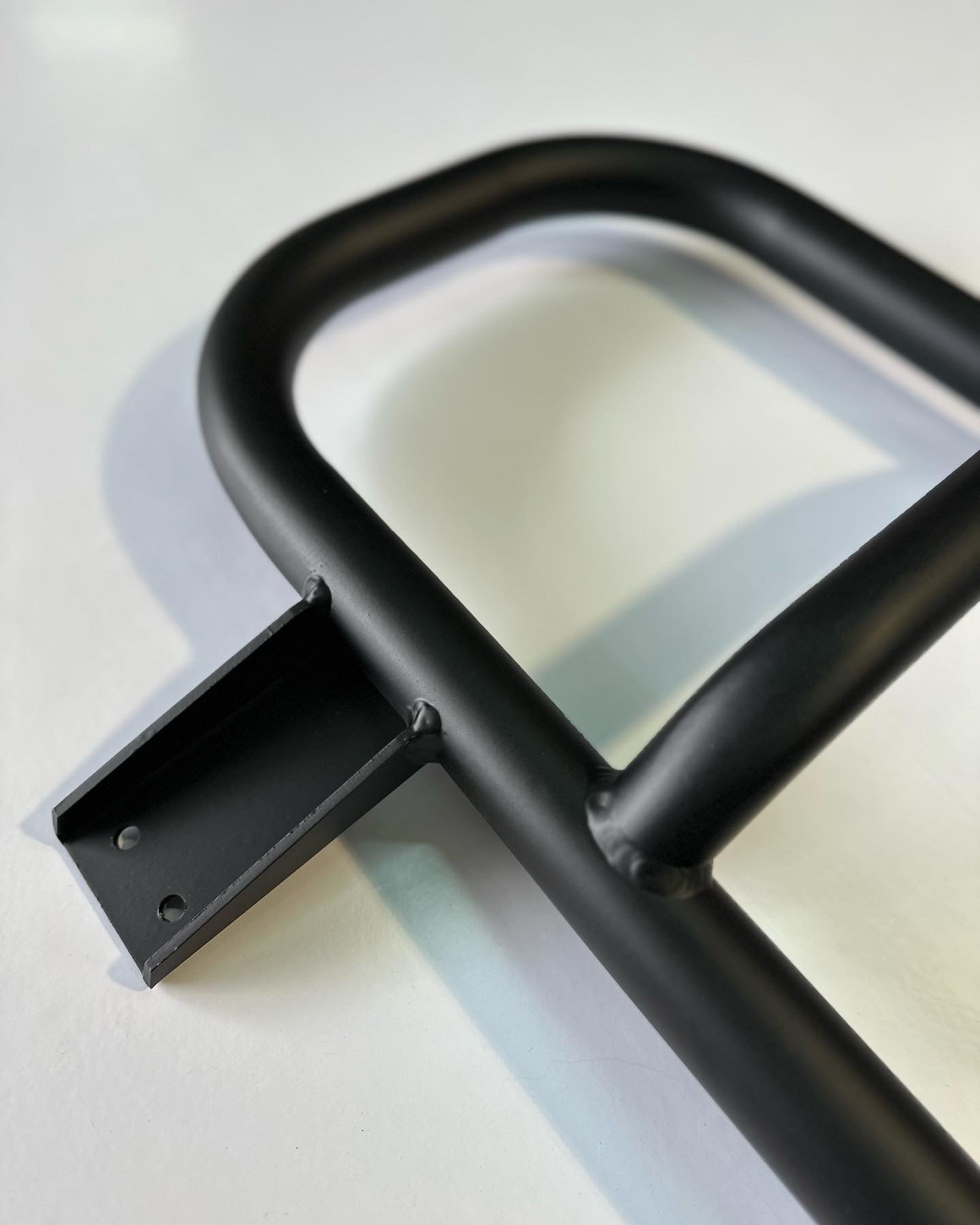 Ford Transit Rear Door Tire Ladder Carrier 180 Degree Door Hinge Focus Shot