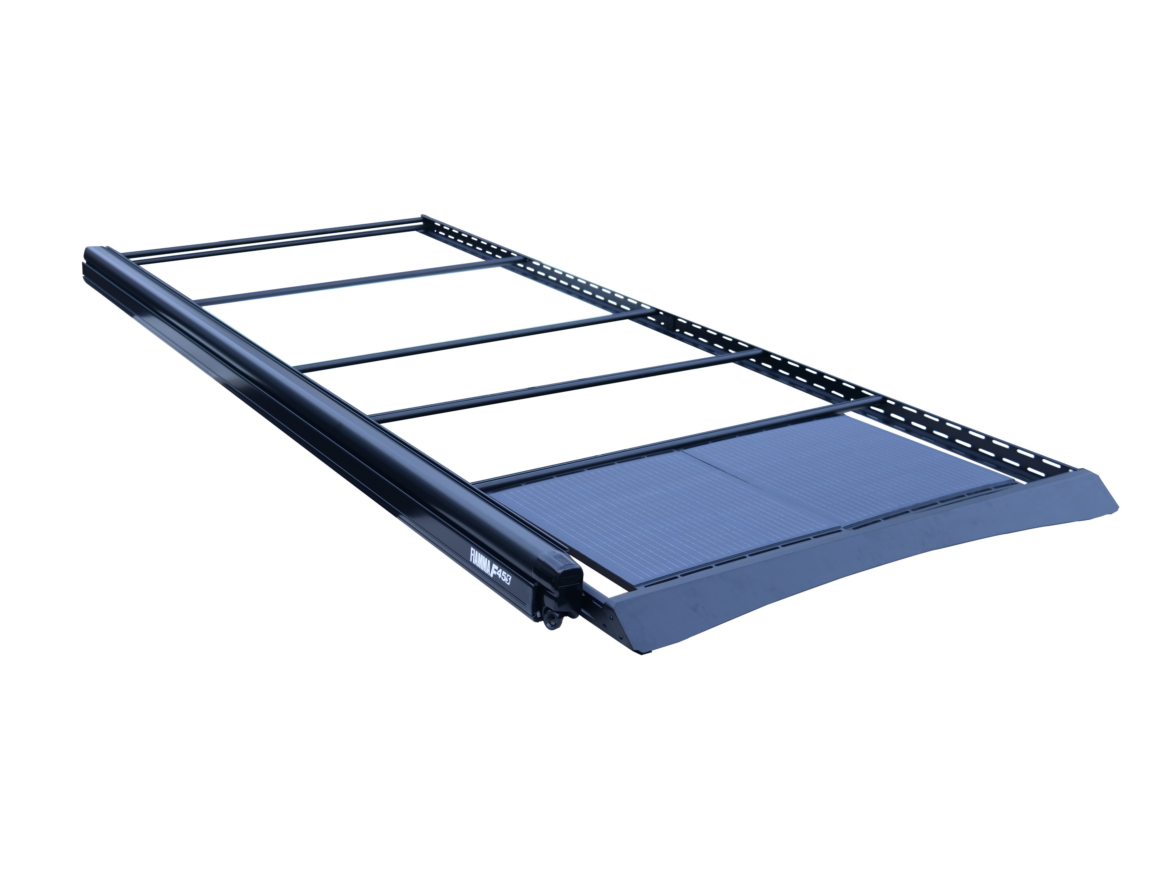 All Purpose Roof Rack With Awning And Solar Panel