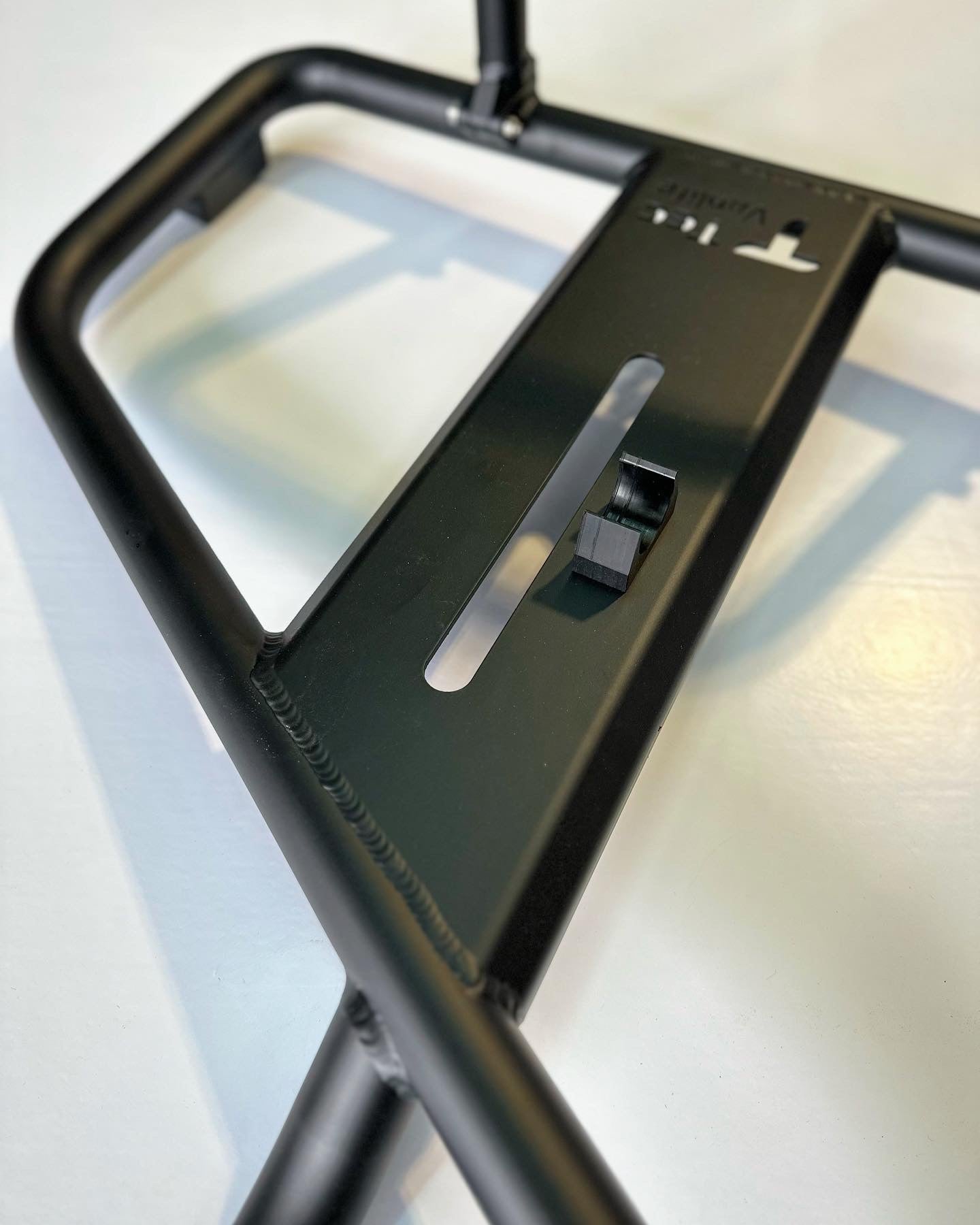 Ford Transit Rear Door Tire Ladder Carrier 180 Degree Door Hinge Focus Shot