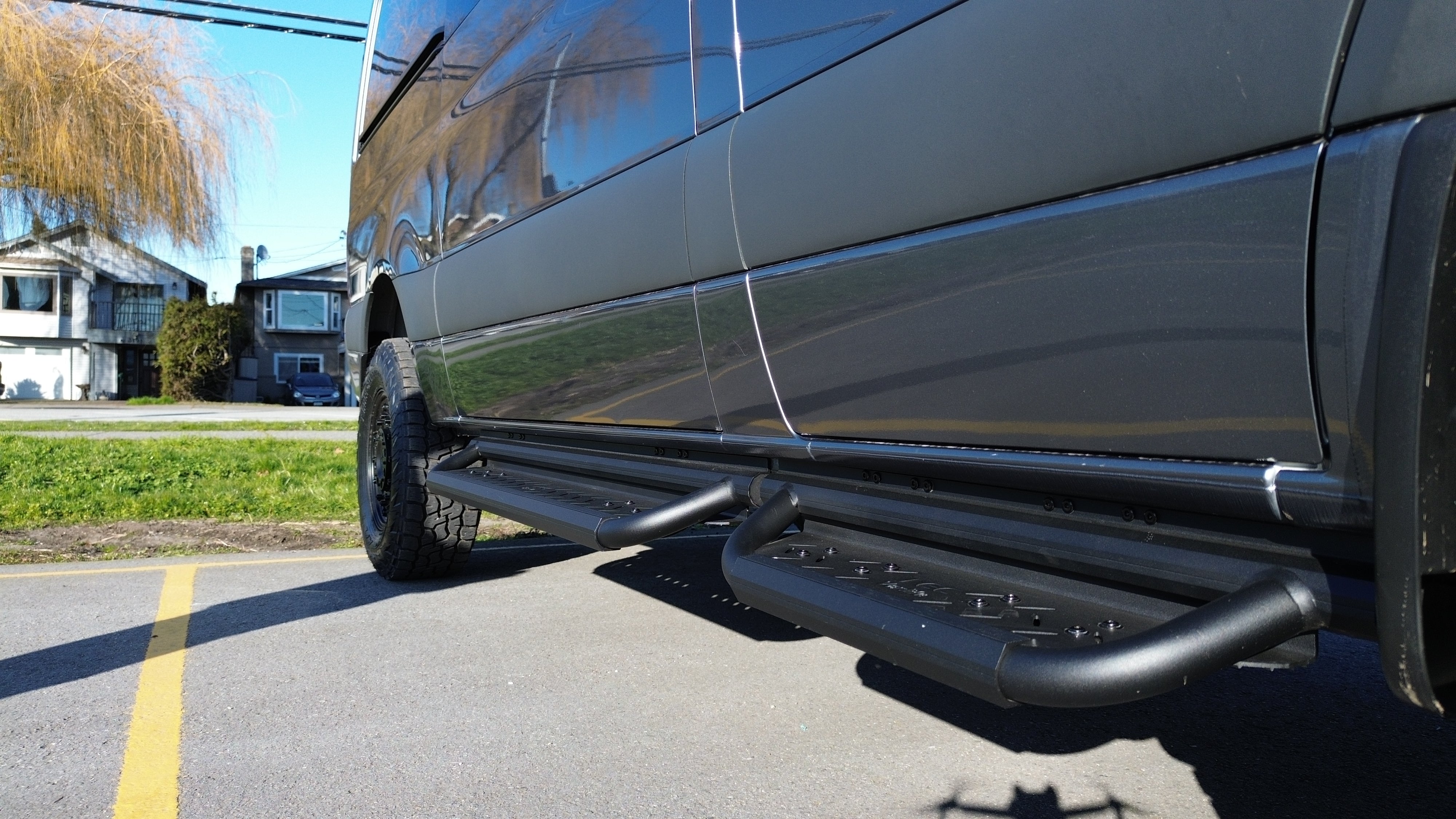 Sprinter Anti Slip Modular Drop Down Running Boards