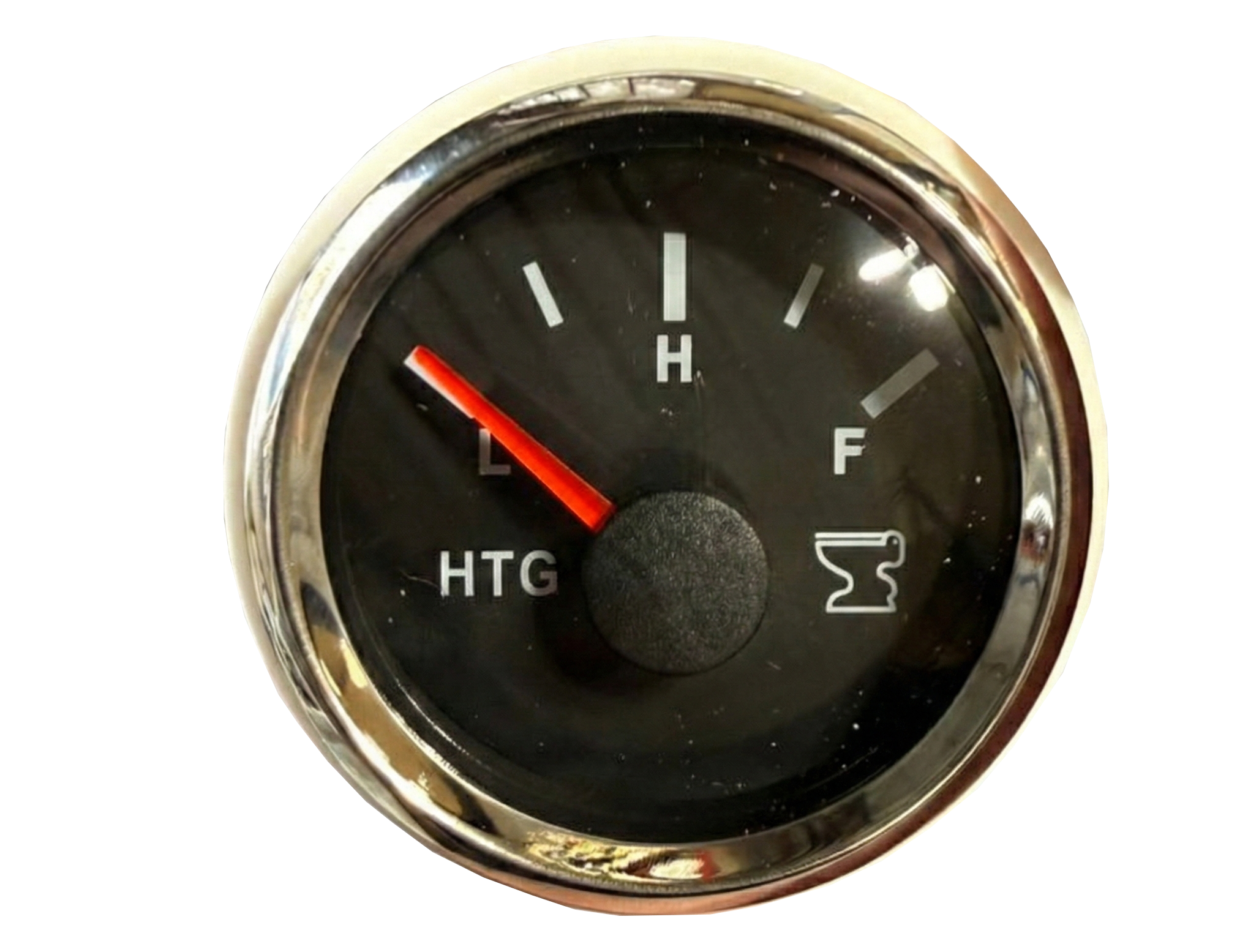 Camper Van Conversion Gray Water Gauge Front