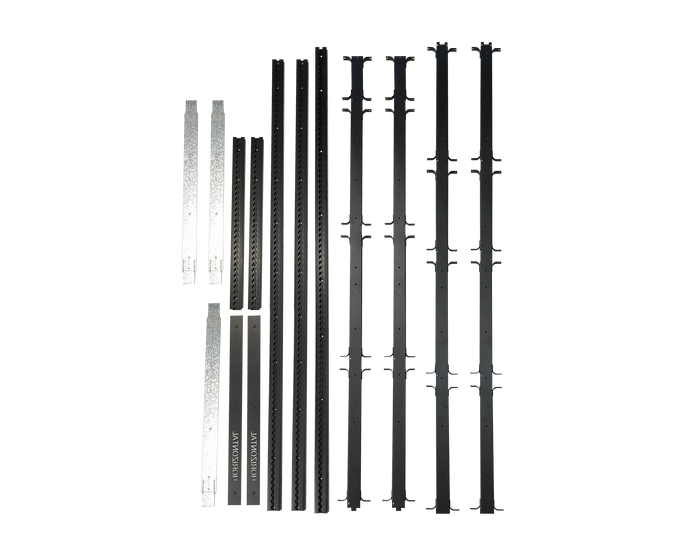 Sprinter ceiling mounting plates and L-Track