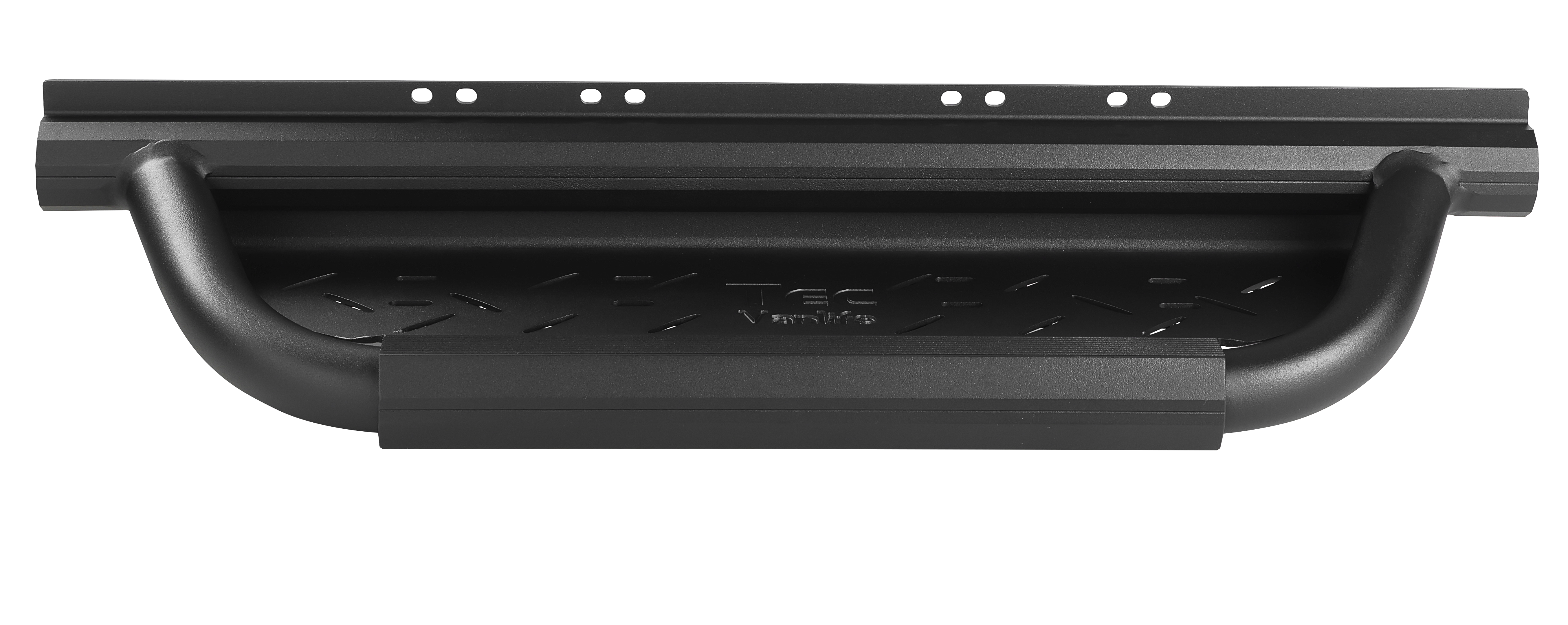 2007+ Mercedes Sprinter AntiSlip Drop Down Running Board Driver / Passenger Front View