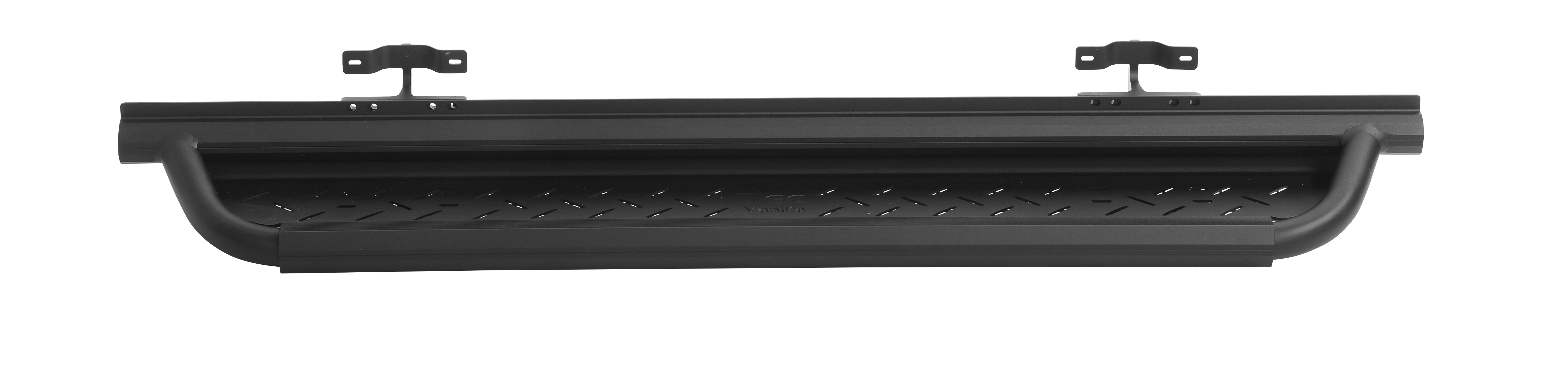 2007+ Mercedes Sprinter AntiSlip Drop Down Running Board Sliding Door With Support Bracket Front View