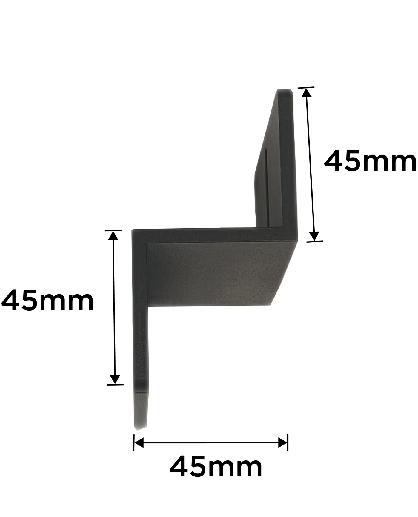 Solar bracket — annotated