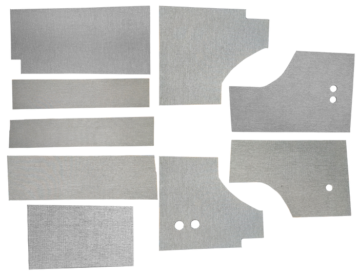 Pre-wrapped Sprinter wall panels